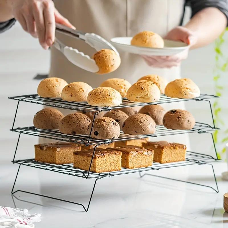 2 Pack/4 Pack Cooling Rack, Foldable Stackable Baking Cooling Rack, Kitchen Tool, Kitchen Gadget, Kitchen Accessories