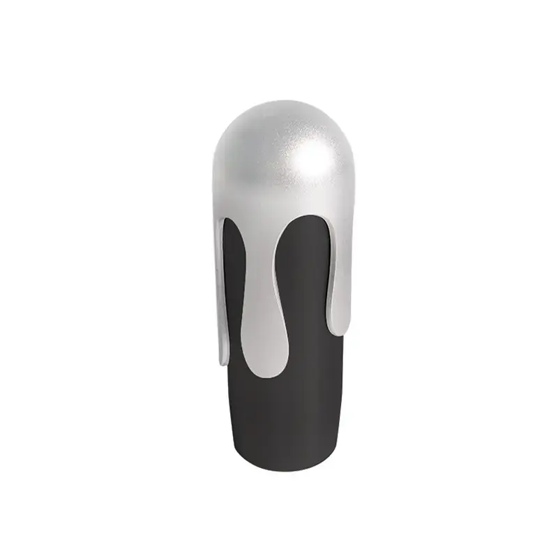 Universal Ice Cream Style Car Gear Shift Knob, Aluminum Manual Shifter Stick M8 M10 M12 for Cars