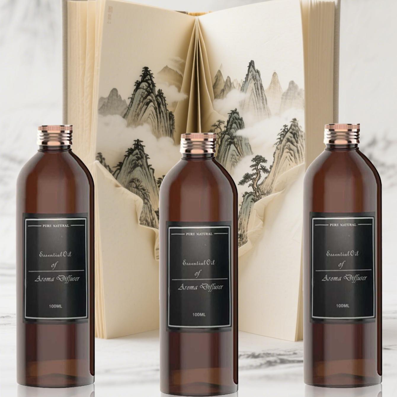 100ML Intercontinental Hotel Diffuser Essential Oil, Home Perfume Liquid, Aromatherapy Machine, Spray Bottle, Car Air Freshener