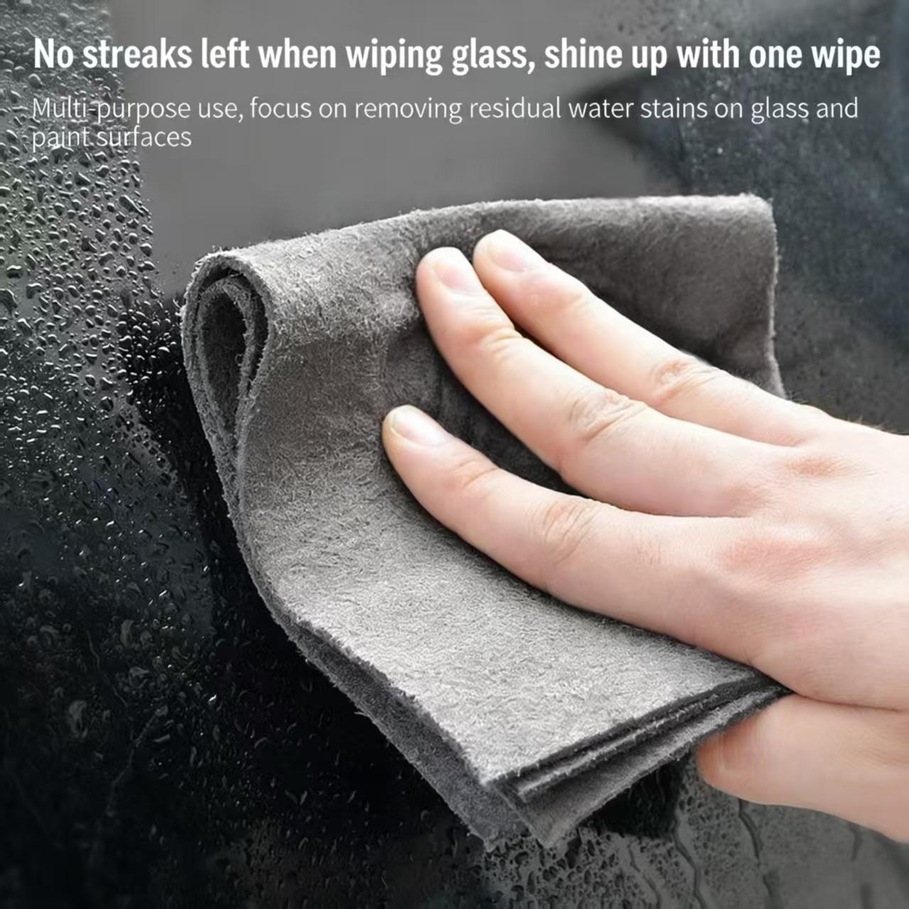 Magic Nano Cleaning Cloth, Streak-Free and Water Spot Free, Ideal for Glass and Mirrors, Bathroom, Bedroom, Living Room, Outdoor Use