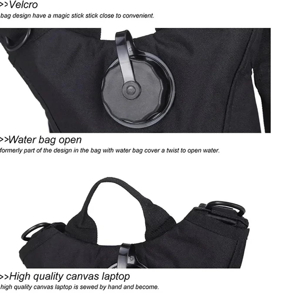 3L waterproof water bag outdoor sports backpack travel cycling mountaineering tactics convenient water bottle water bag