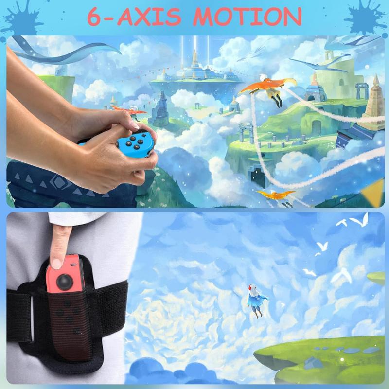 Wireless Controller for Nintendo Switch/lite/oled, DualVibration Function Replacement Parts, Wake-Up SwitchButton Design