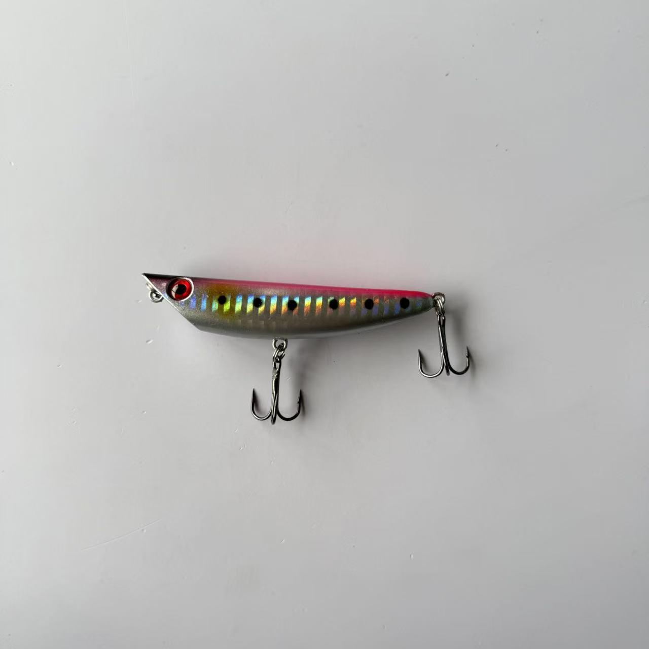 Large brand replica, popular, 1pcs, with the word "dog pencil lure" for fake bait on the water surface, suitable for freshwater and seawater fishing accessories, fishing equipment and supplies