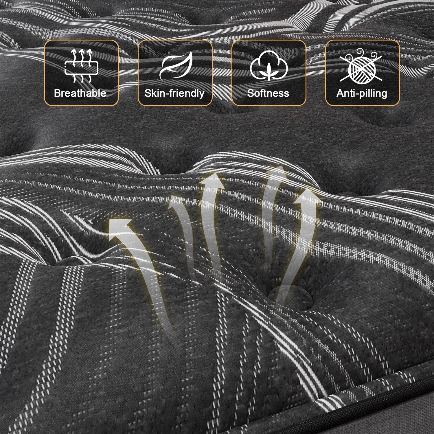 12 /14Inch Gel Memory Foam Mattress Twin Full Queen King Bed Hybrid Mattress In A Box,Pocket Spring for Edge Support, Pressure Relief, Medium Firm motion isolation 12 /14Inch Gel Memory Foam Mattress Twin Full Queen King Bed Hybrid Mattress In A Box,Pocket Spring for Edge Support, Pressure Relief, Medium Firm motion isolation