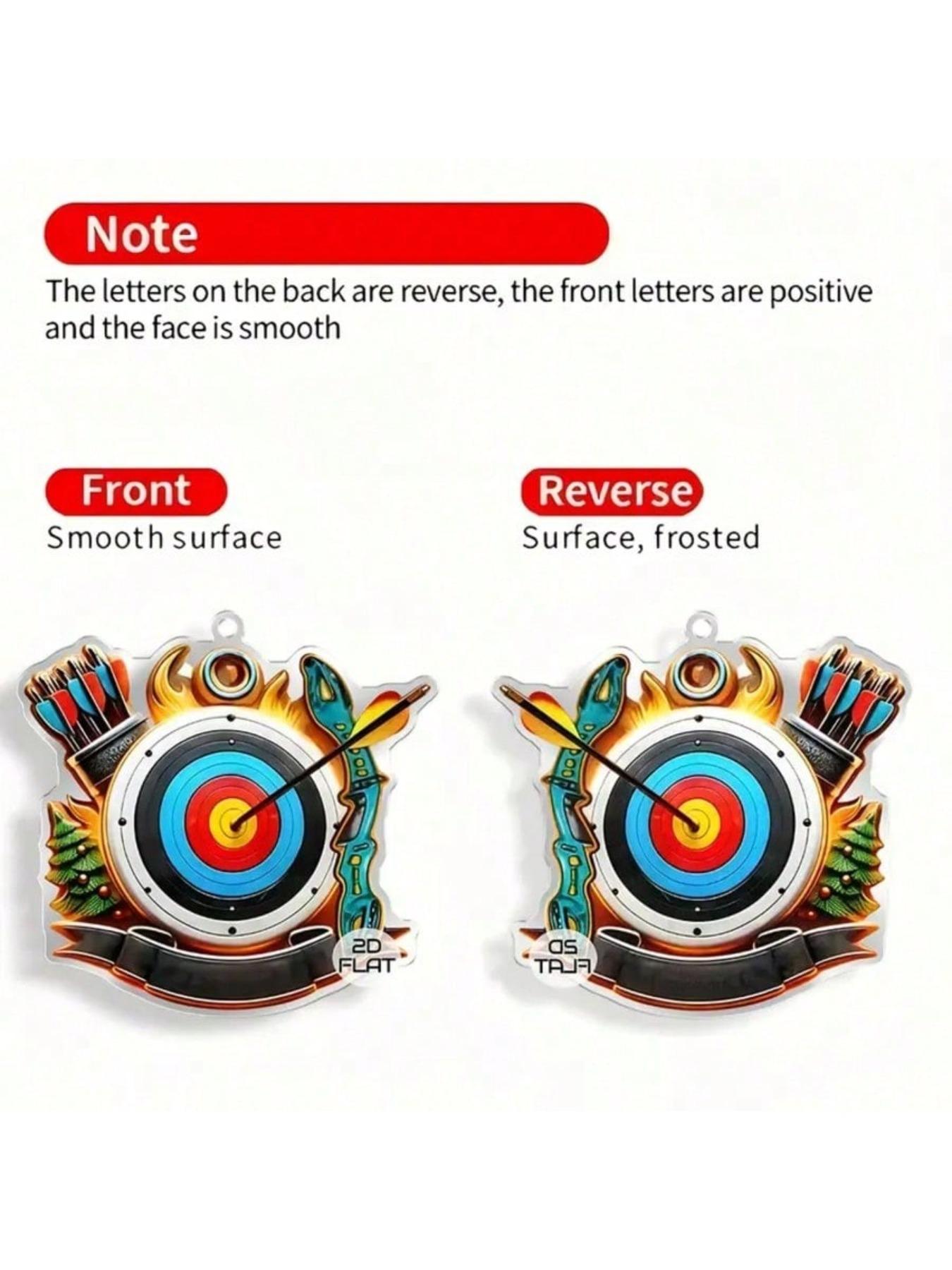 archery target vector illustration pendant earrings, fashionable jewelry, party gifts, holiday gifts for family and friends, special occasion gifts, minimalist earrings, fashionable pendants, high-end jewelry, lightweight earrings, archery jewelry