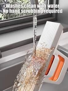 Multifunctional Mini Mop, Extendable, Dry Wet Use, Suitable for Kitchen Living Room Bathroom Car Windows, Compact Design Durable Plastic, Clean Mop