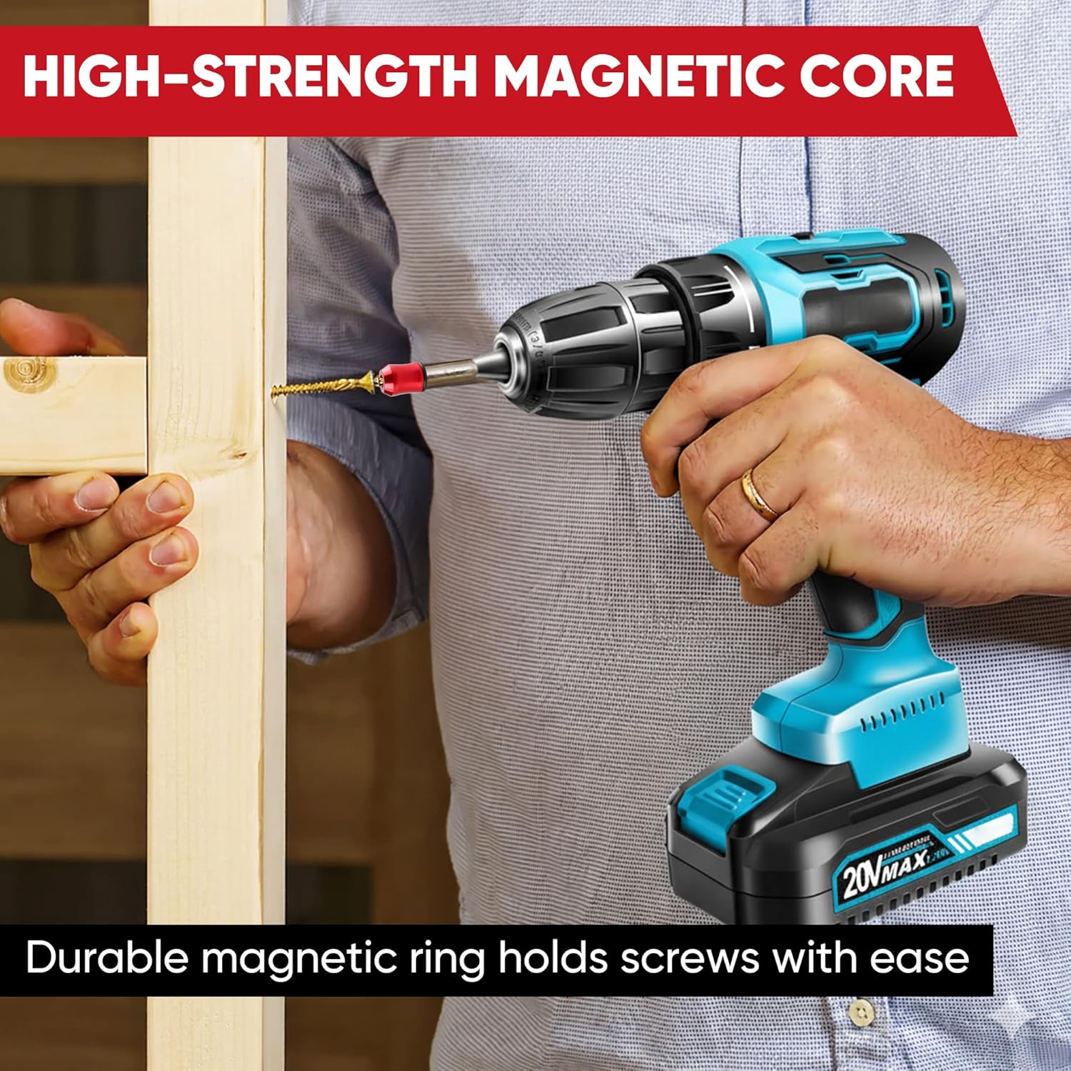 Strong Magnetic Screw Holder Ring, 2026 New Screwdriver Head Magnetic Ring Bit, Universal Magnetic Screw Holder for Drill, Anti-Slip Screwdriver Holder for Power Tools, Mechanics & Carpenters Strong Magnetic Screw Holder Ring, 2026 New Screwdriver Head Magnetic Ring Bit, Universal Magnetic Screw Holder for Drill, Anti-Slip Screwdriver Holder for Power Tools, Mechanics & Carpenters