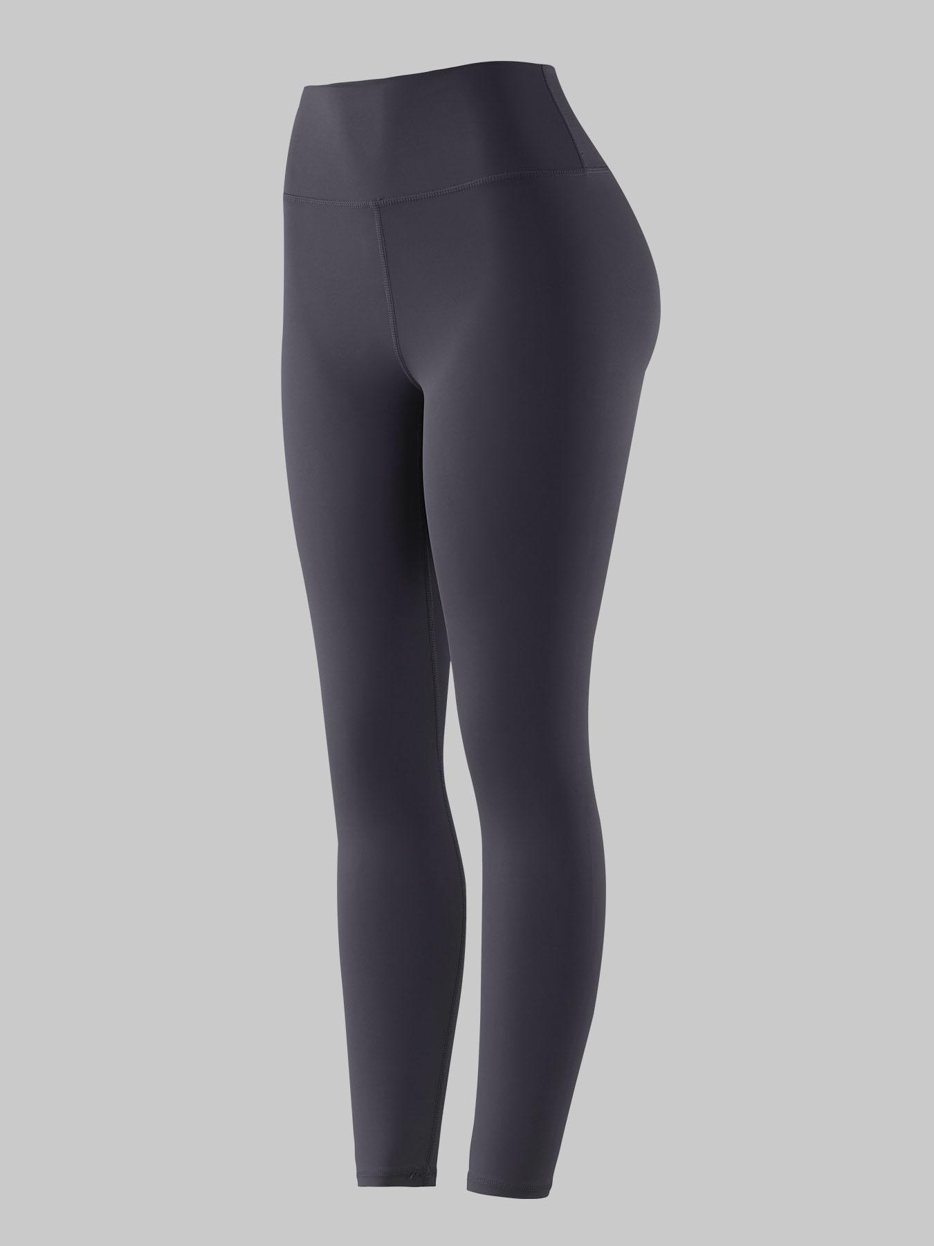 Women's Solid High Waist Sports Leggings, Breathable Comfortable Skin-friendly Yoga Leggings, High Stretch Seamless Leggings for Yoga Gym Workout