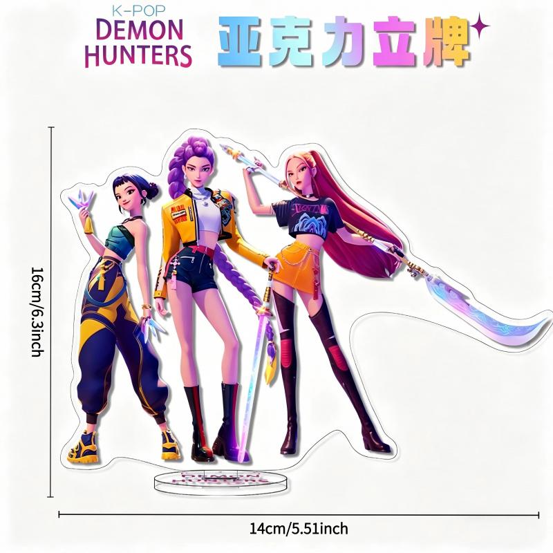 Anime Demon Slayer Corps Big Acrylic Stand Desktop Ornament Collection Model Gift for Friends