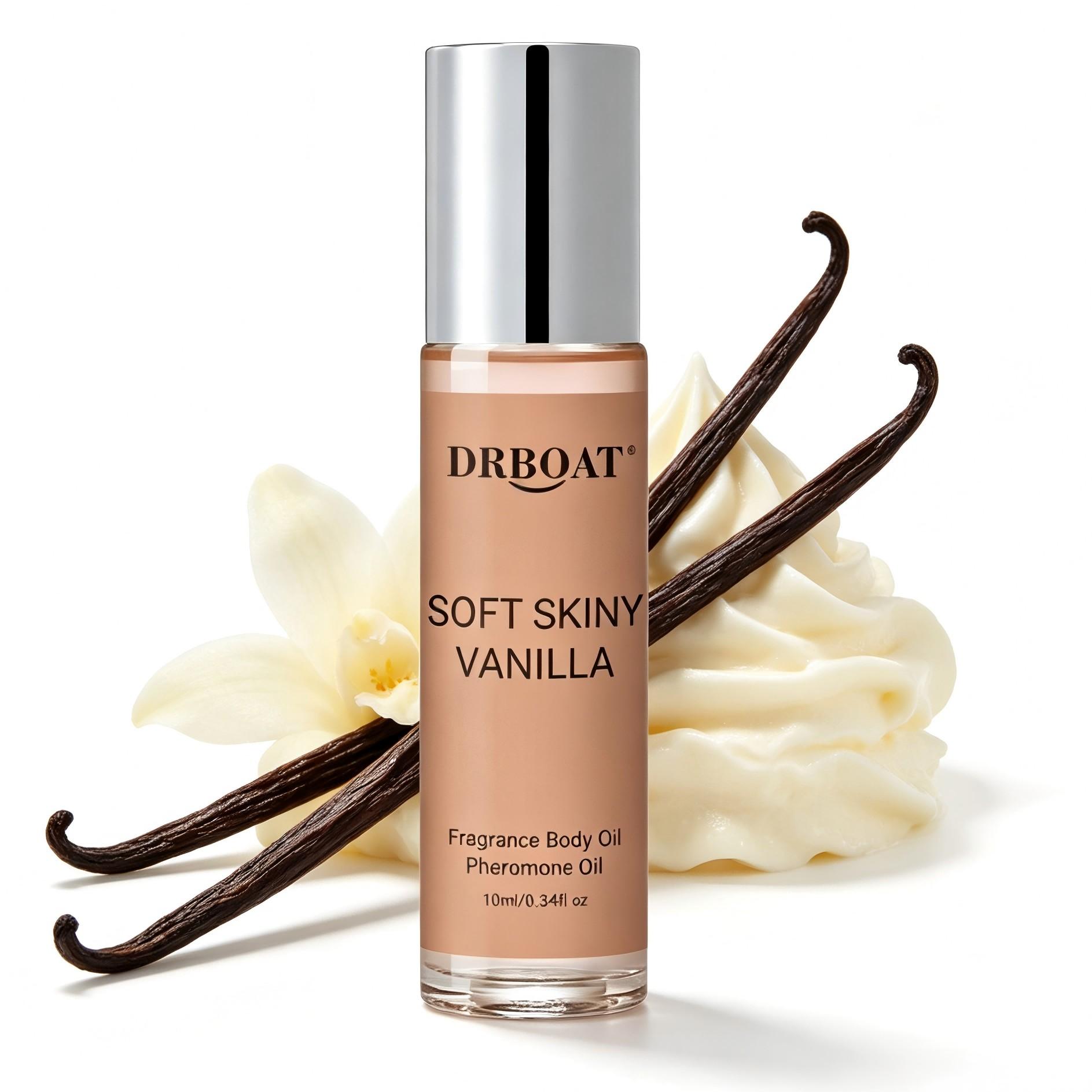 10ML Vanilla Skincare Pheromone Oil - Roll-On Subtle Essential Oil, Original Vanilla Skin Perfume Body Oil for Men and Women, Dating Traveling Home, Sweet Scent Fragrance