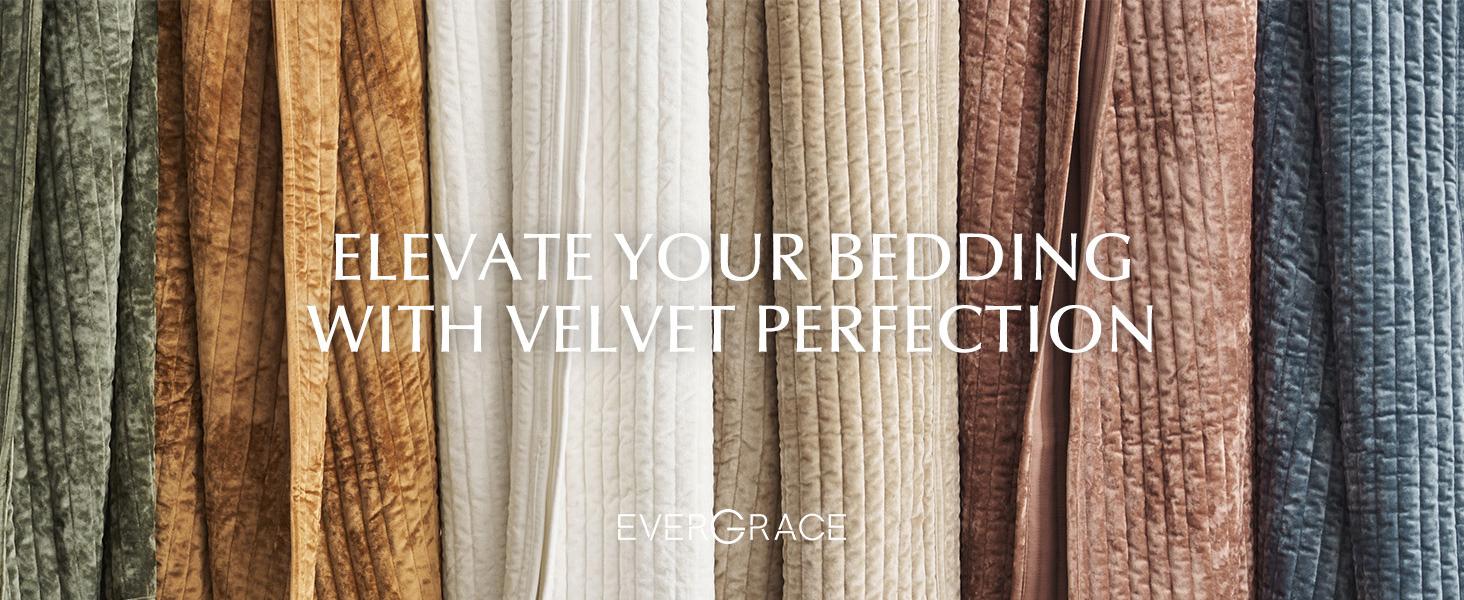 Luxury King Size Velvet Bedding Set - Striped Channel Weave Comforter with 2 Matching Shams, Lightweight All-Season Oversized Polyester Fiber Bedspread, Soft Beige Taupe for Bedroom Decor Luxury King Size Velvet Bedding Set - Striped Channel Weave Comforter with 2 Matching Shams, Lightweight All-Season Oversized Polyester Fiber Bedspread, Soft Beige Taupe for Bedroom Decor