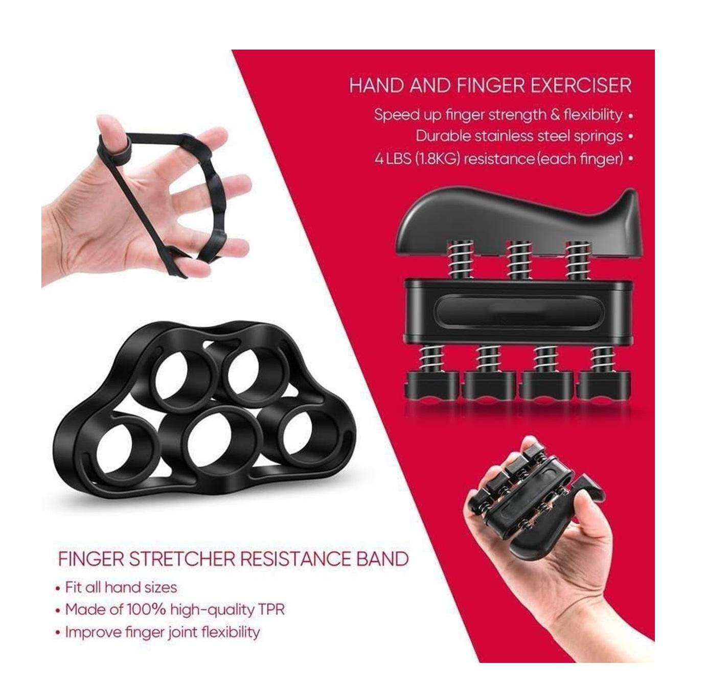 Hand Grip Strengthener Kit(5 Pack)--Forearm Strengthener Wrist Strengthener--Portable Home Gym Hand Strength Training Tool Hand Grip Strengthener Kit(5 Pack)--Forearm Strengthener Wrist Strengthener--Portable Home Gym Hand Strength Training Tool