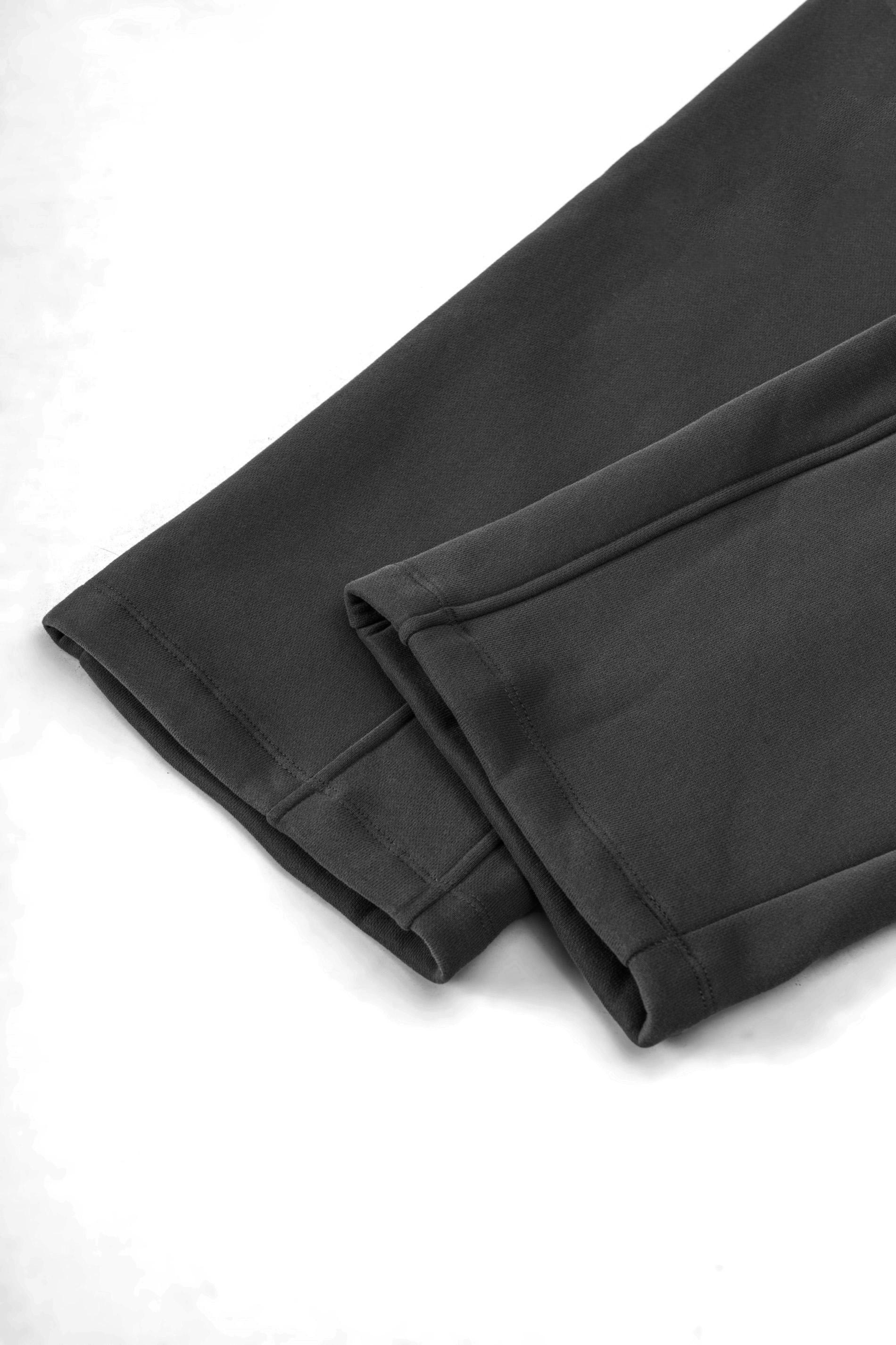 EVELLYHOOTD 600GSM Straight-Leg & Cuffed Baggy Fleece Sweatpants – Unisex Retro Streetwear for Spring Fall Winter | Soft & Cozy Fit【2025 New Drop】