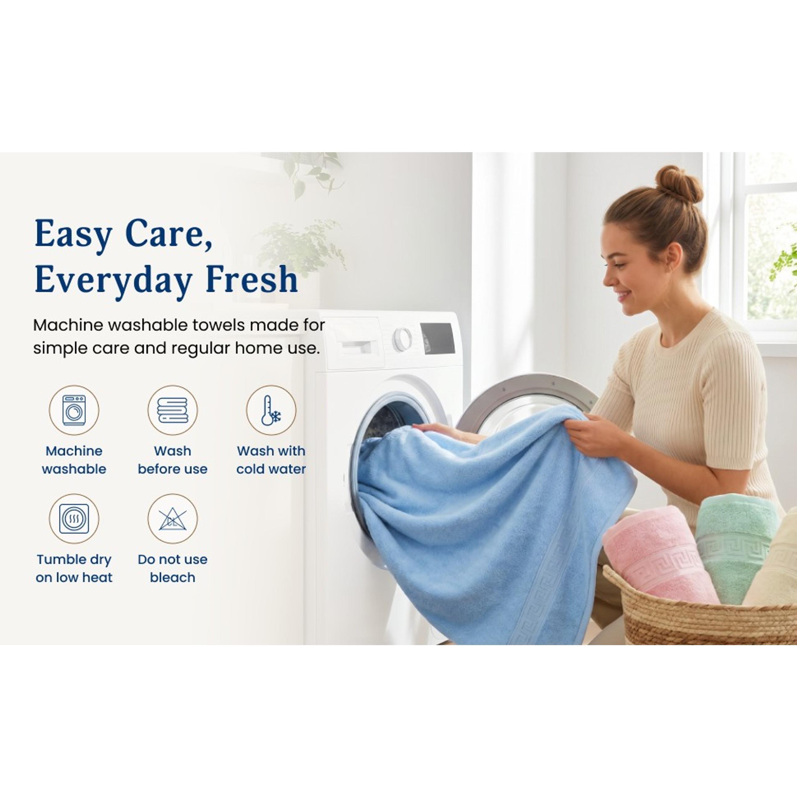 100% Cotton Bath Towels, 4 Pack, 30 x 60 Inches, Lightweight, Soft, Super Absorbent & Fast Drying, No Fading, Multipurpose for Sports, Swimming, Travel, Fitness, Yoga, MulticolorGift