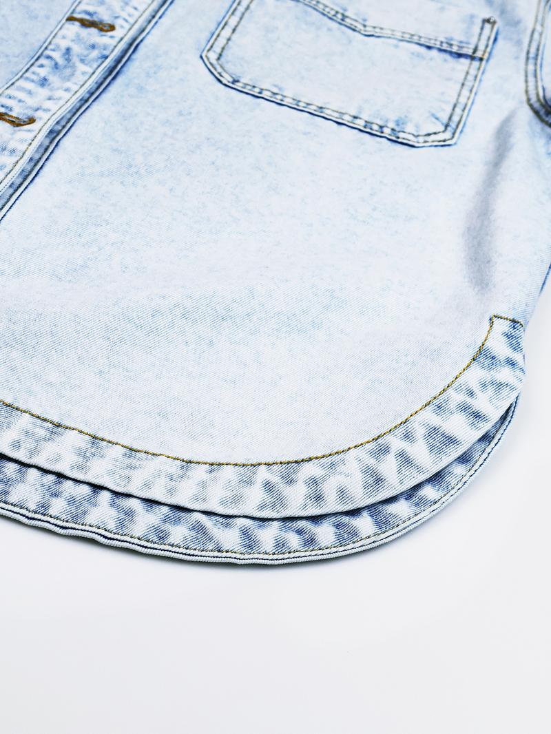 Women's Denim Jacket, Casual Top for Summer, Fashion Women's Clothing for Daily Wear, Coats