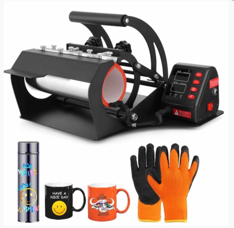 5 in 1  Cup pressing machine Suitable for 30, 20, 16, 15, 11 cups -The ideal sublimation printer for thermal transfer