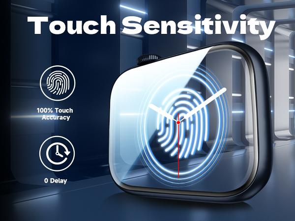 MAGIC JOHN 2 Pack Ceramic Screen Protector for Apple Watch HD Clear Bubble Free Design Anti Shock Full Coverage