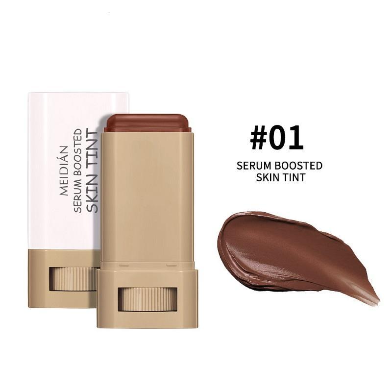 Ibcccndc 6 Color Concealer Stick with High Coverage, Smooth Texture Suitable for All Skin Tones, Effortlessly Hides Flaws & Dark Circles