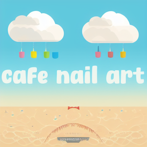 cafe nail art