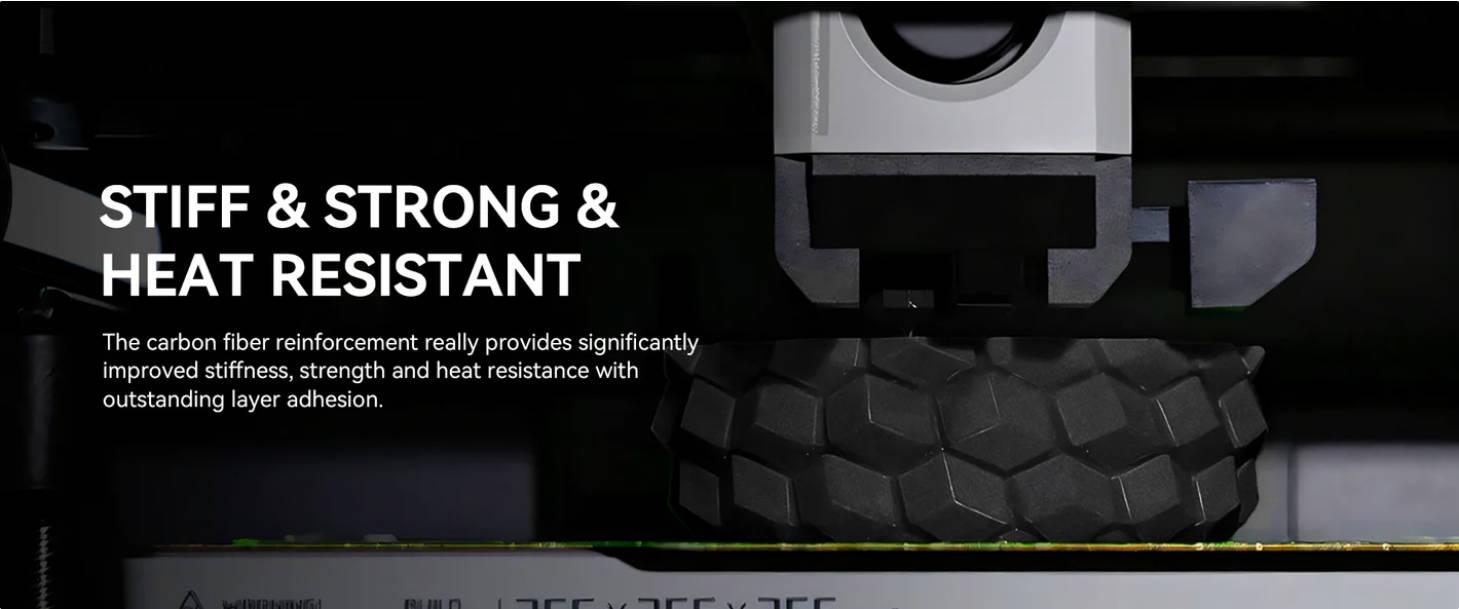 PETG-CF(PETG Carbon Fiber) SUNLU 3D Printer Filament 1KG PETG-CF(PETG Carbon Fiber) SUNLU 3D Printer Filament 1KG