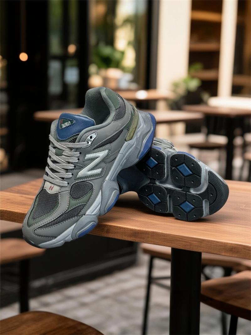 9060Retro chunky sneakers, patchwork design, daily versatile 9060Retro chunky sneakers, patchwork design, daily versatile