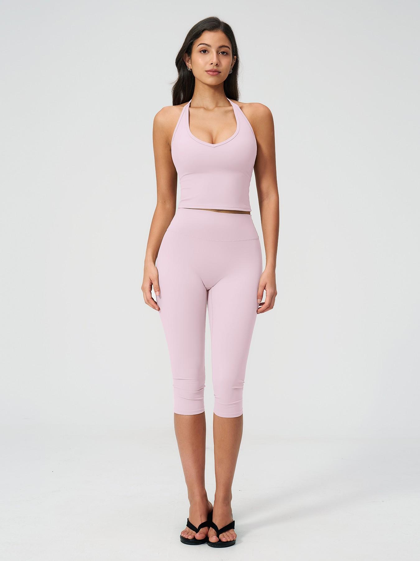 Women's Casual Commuter Tank Top Sports Set, High Stretch Activewear, Slim Fit Yoga, Comfortable and Stylish, Perfect for Daily Wear and Exercise