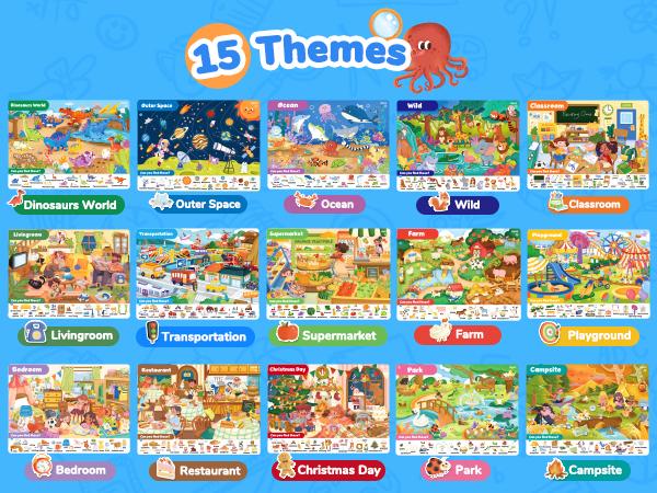 JoyCat Preschool Handwriting Practice Toys, Math Workbooks, Seek & Find Game, Reusable Math Montessori Toys, Letters and Numbers Tracing Workbooks, Learning Activities