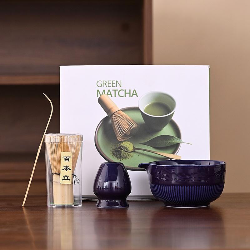 Japanese Matcha Set, Chasen Tea Whisk Kit, Song Dynasty Pointing Tea Tools, Stirrer Tea Ceremony Accessories, Traditional Tea Making Equipment