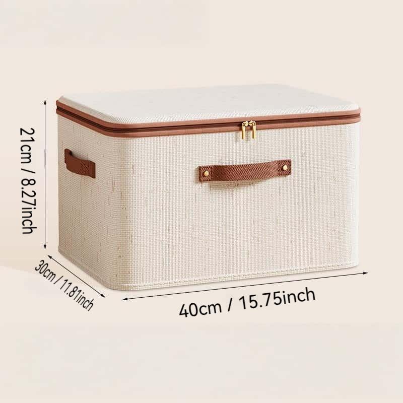 Foldable Large-Capacity Storage Box, Multi-Specification Cover, Ideal for Household, Office, Dormitory, Essential Family Organizer