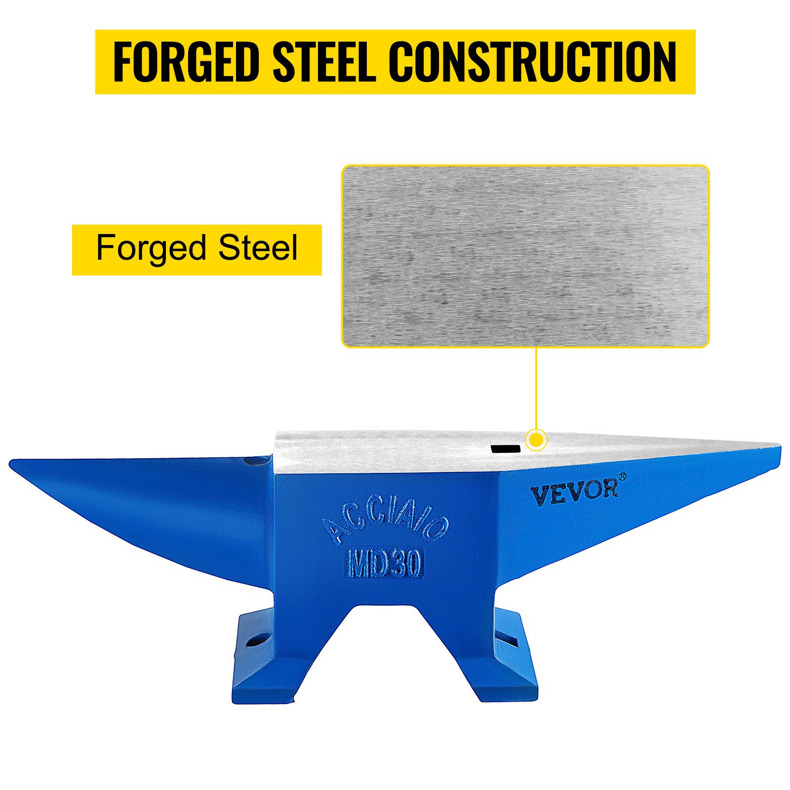 VEVOR Pro Horn Anvil, 30KG/66.1LBS Weight Steel Anvil Blacksmith Blacksmith Anvil, Portable Rugged Cast Iron Anvil Blacksmith Anvil Stable Workbench Blacksmith Forge Anvil Tool VEVOR Pro Horn Anvil, 30KG/66.1LBS Weight Steel Anvil Blacksmith Blacksmith Anvil, Portable Rugged Cast Iron Anvil Blacksmith Anvil Stable Workbench Blacksmith Forge Anvil Tool