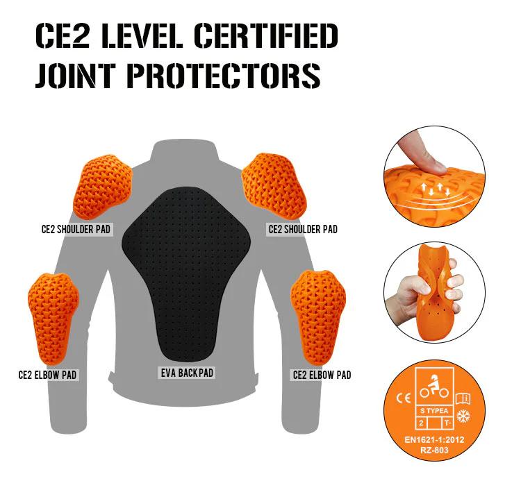 Mesh CE Protective Motorcycle Jacket | JK003
