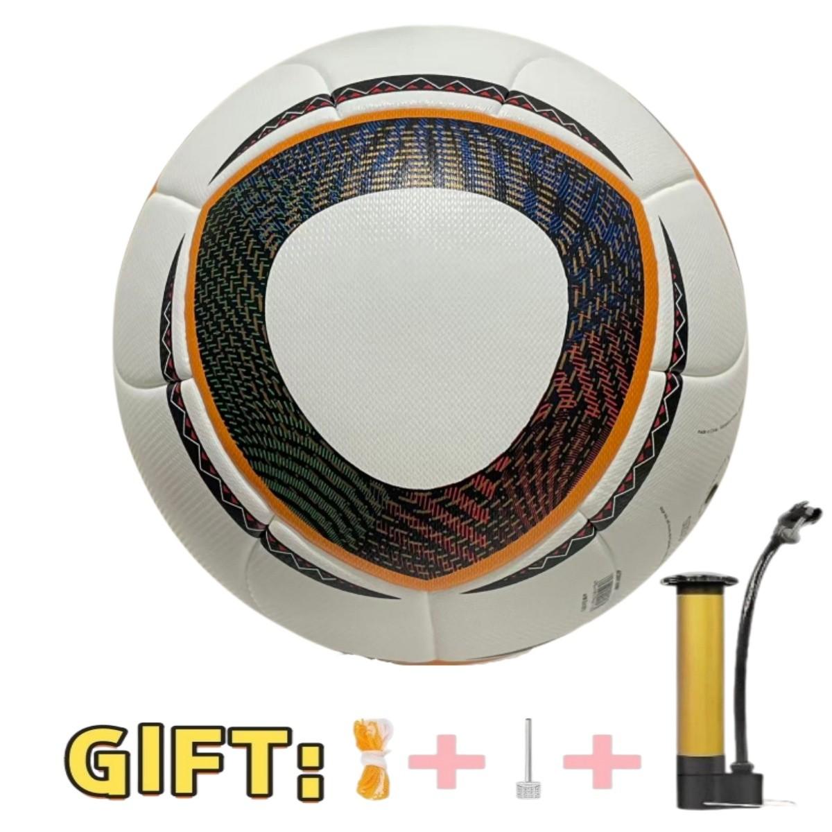 Must-Have for Football Enthusiasts Size 5 Training & Match Soccer Ball, Seamless Craft, High-Grade PU Material, Anti-Slip Design, Nylon Rubber Bladder, Durable Quality, Ideal for Collection and Gifting, Perfect Birthday Gift for Youth and Adults, FreePump