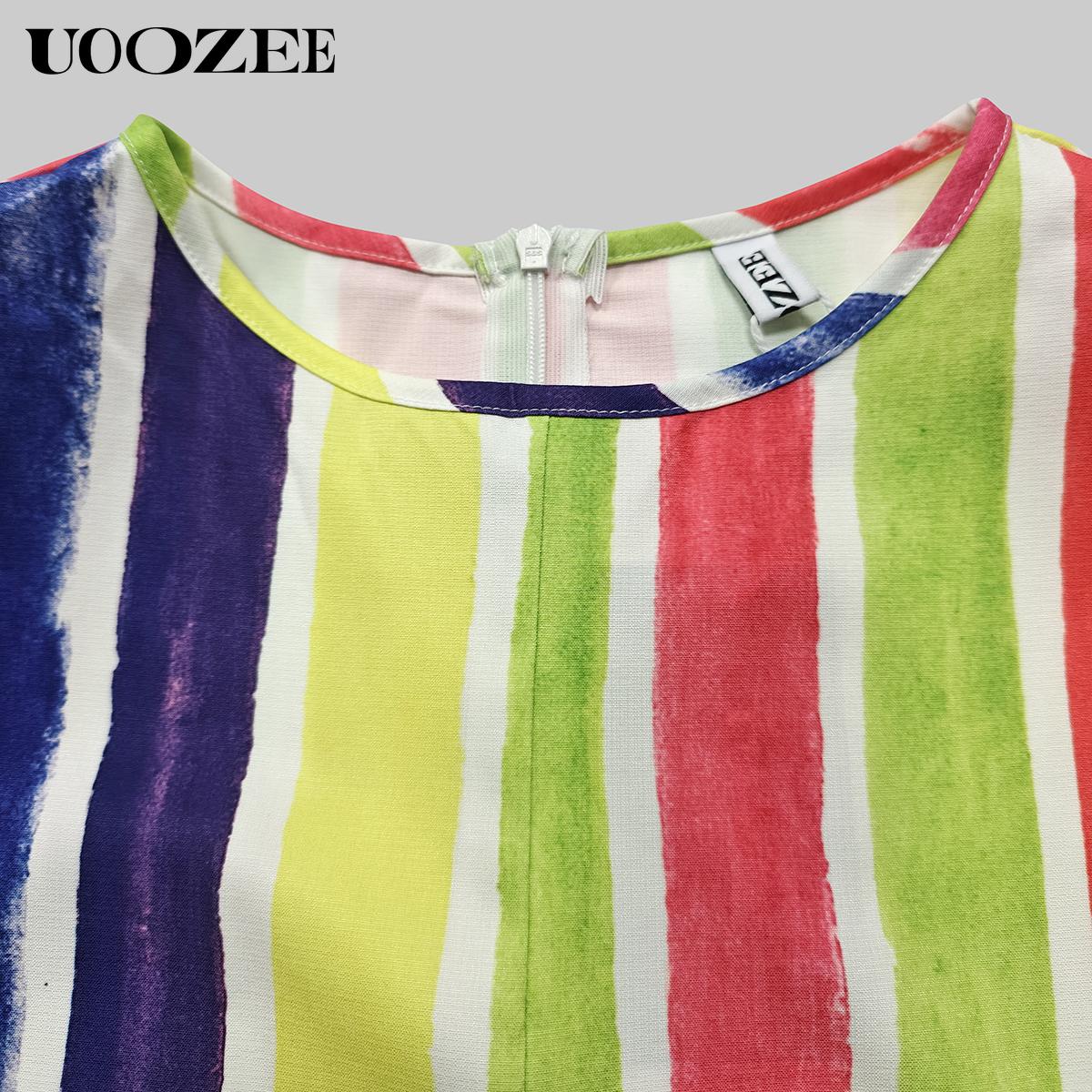 UOOZEE Women's Solid Color, Multicolor Sleeveless Wide Leg Jumpsuit with Pockets - Casual Loose Fit Overall Cotton Blend Minimalist Style Springtok Womenswear