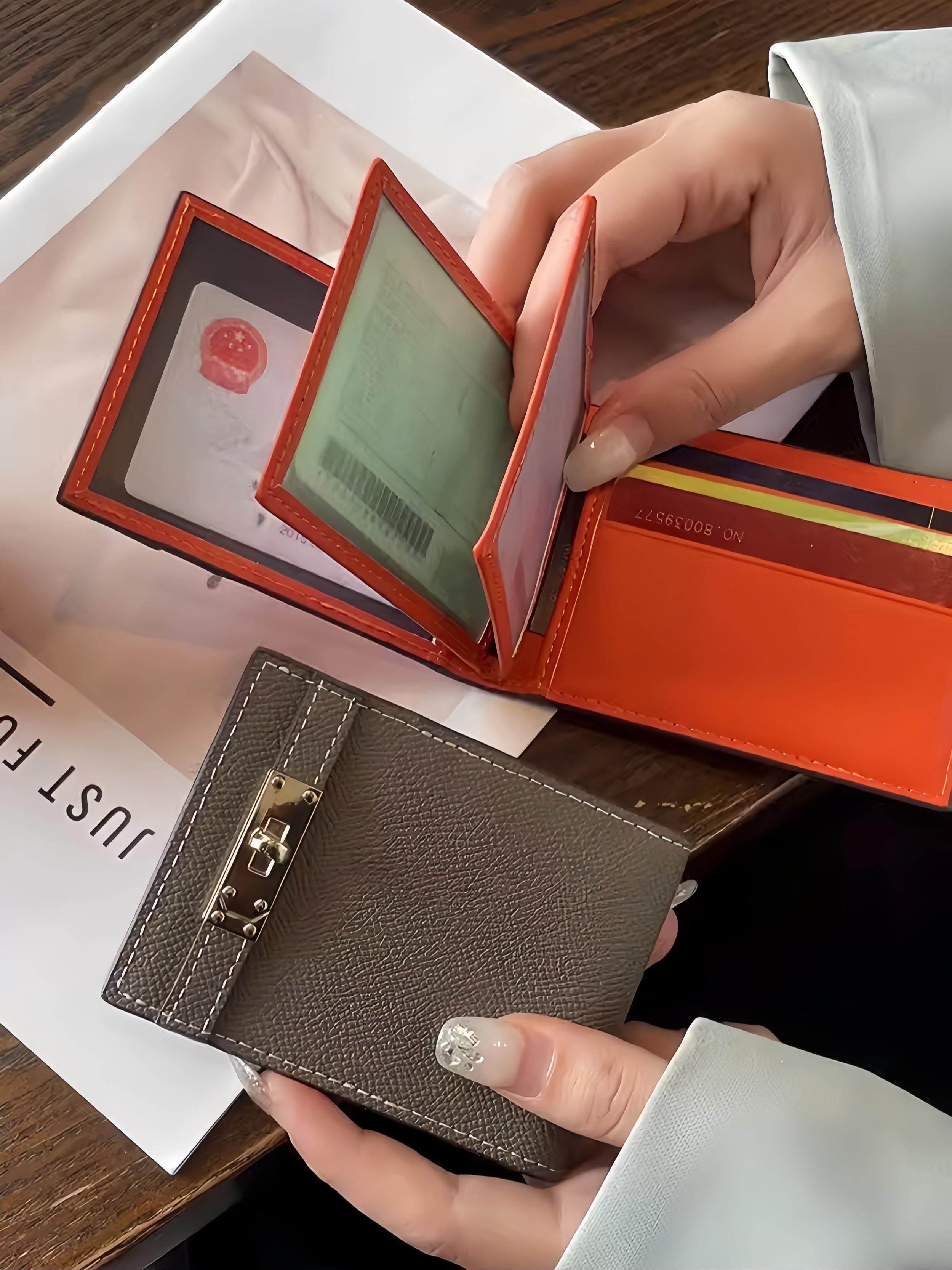 Women's Genuine Leather Driver's License Case, New Design Dual-Function ID Card Holder, Protective Cover for Driving Permit