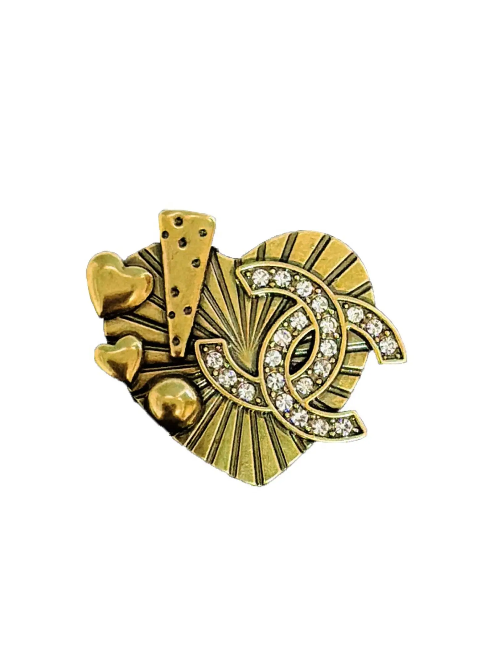 Summer Fragrance Brooch, High-End Suit Letter Brooch, Anti-Glare Elegant Bridal Accessory, Casual Style, All Seasons