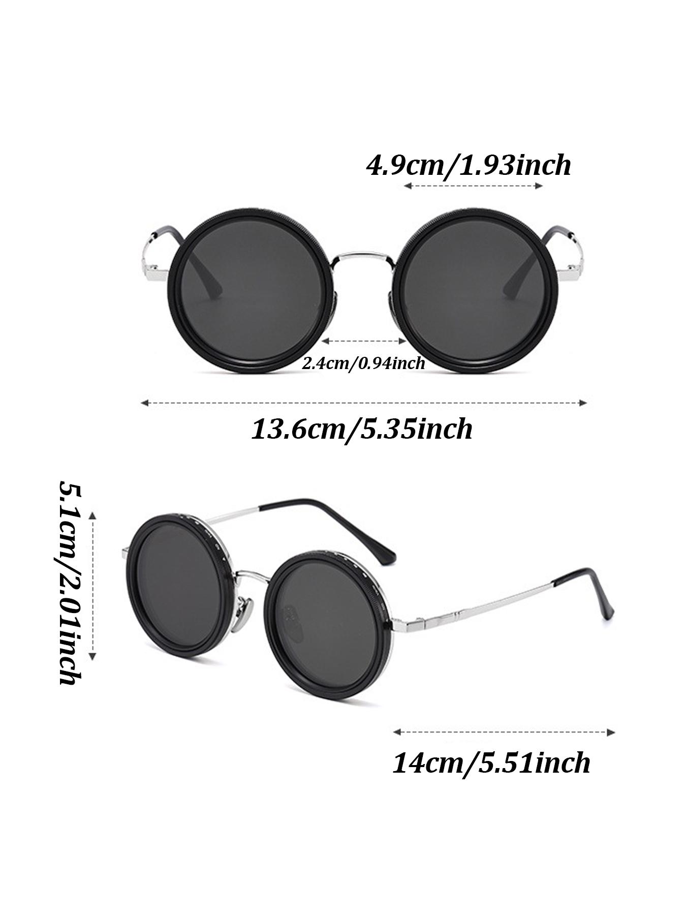 Black Lens Brightness Adjustable Tint Aperture Sunglasses Polarized Fishing Handmade ND9 Adjustable Dimming Sunglasses Trendy Sun Glasses