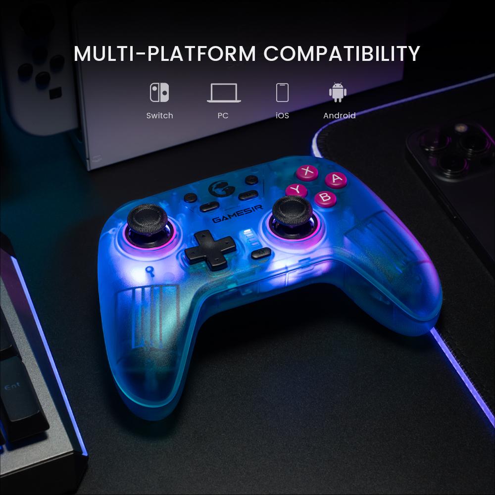GameSir Nova (Not Compatible with Xbox) HD Rumble Wireless Controller for NS Switch/PC/iOS/Android/Steam