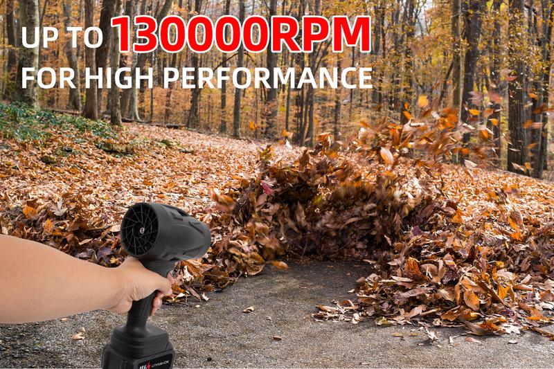 Turbo Jet Blower, Cordless Turbo Super Power Air Duster, Handheld Powerful Dryer for Car Dust Cleaning, Car Drying after Wash, Snow Removal, Outdoors BBQ, Removing Dust from Electronics Computer Keyboard Case Laptop, Perfect Present for Man Gift