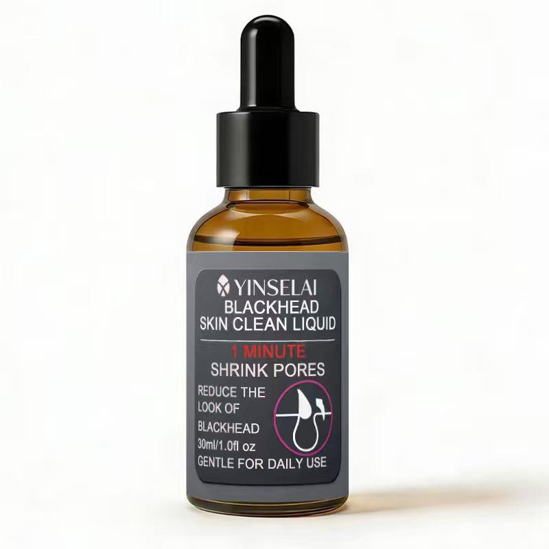 Blackhead Remover Essence, Tighten Pores, Deep Exfoliation, Remove Blackheads and Whiteheads, Suitable for All Light Skin Tones, Oil Control, Hydrating