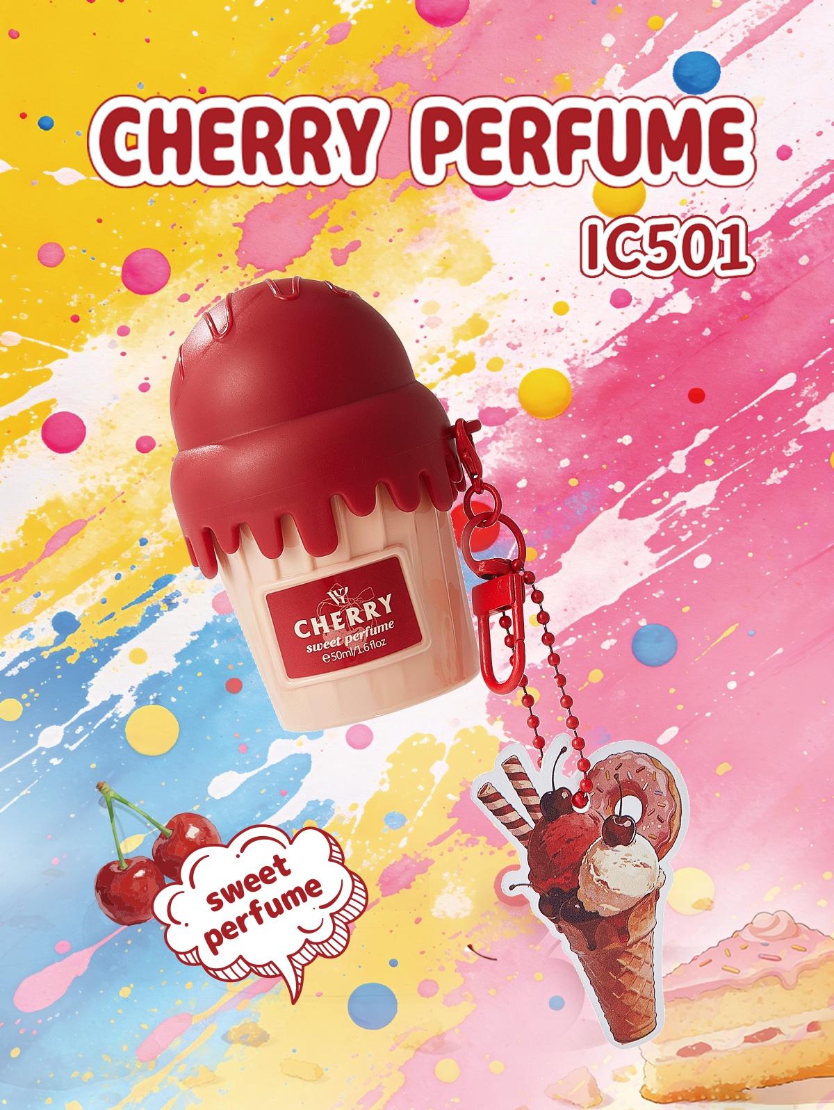 Women's perfume, the new and adorable ice cream perfume, comes with a beautiful keychain pendant for easy carrying. There are four styles for you to choose from. It has a long-lasting fragrance, uses high-quality ingredients, and offers four delicious fla
