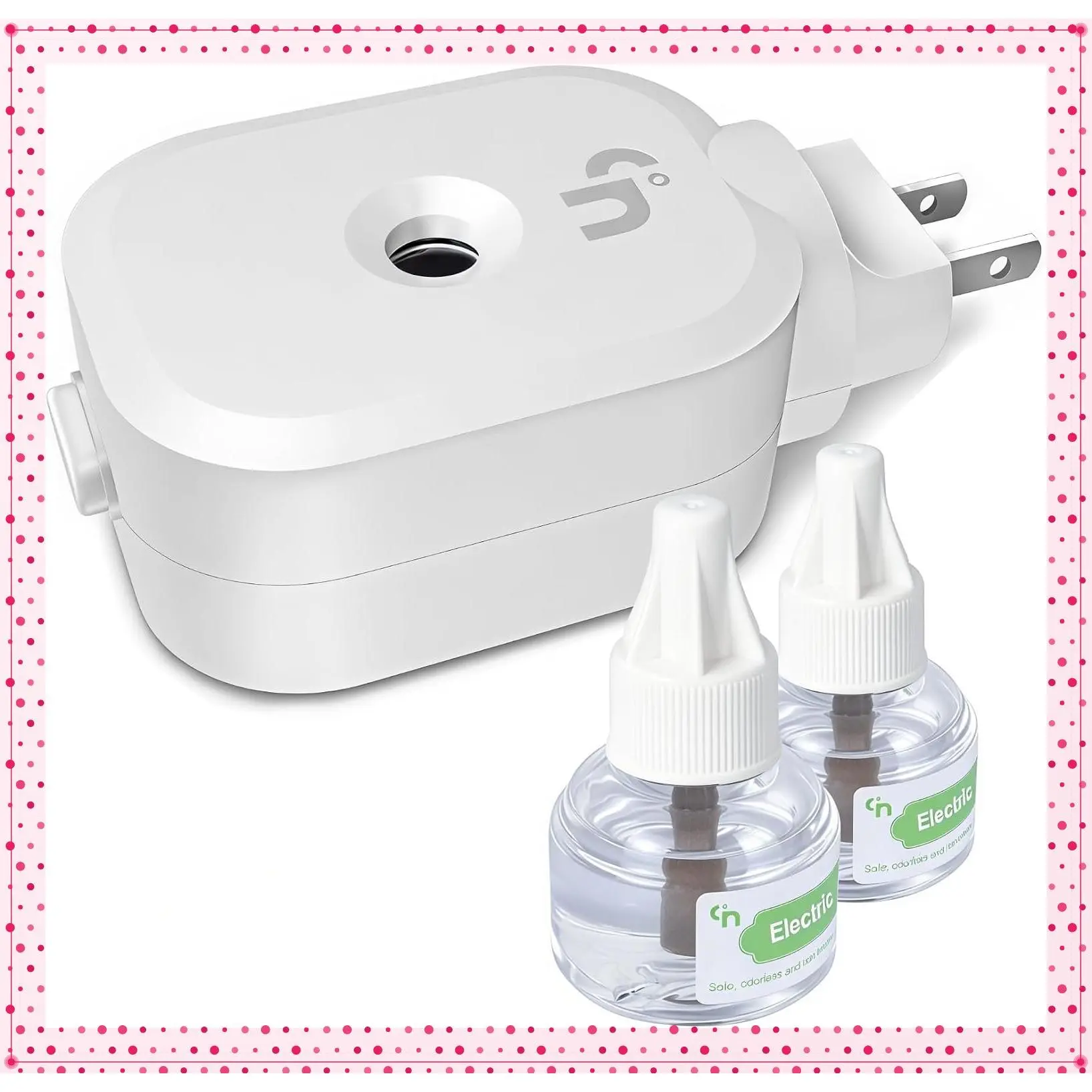 Mosquito Repeller, Electronic Mosquito Repellent Plug in Indoor | Electric Mosquito Liquid Heater for Home, Bedroom, Office, Kitchen (White)Gift