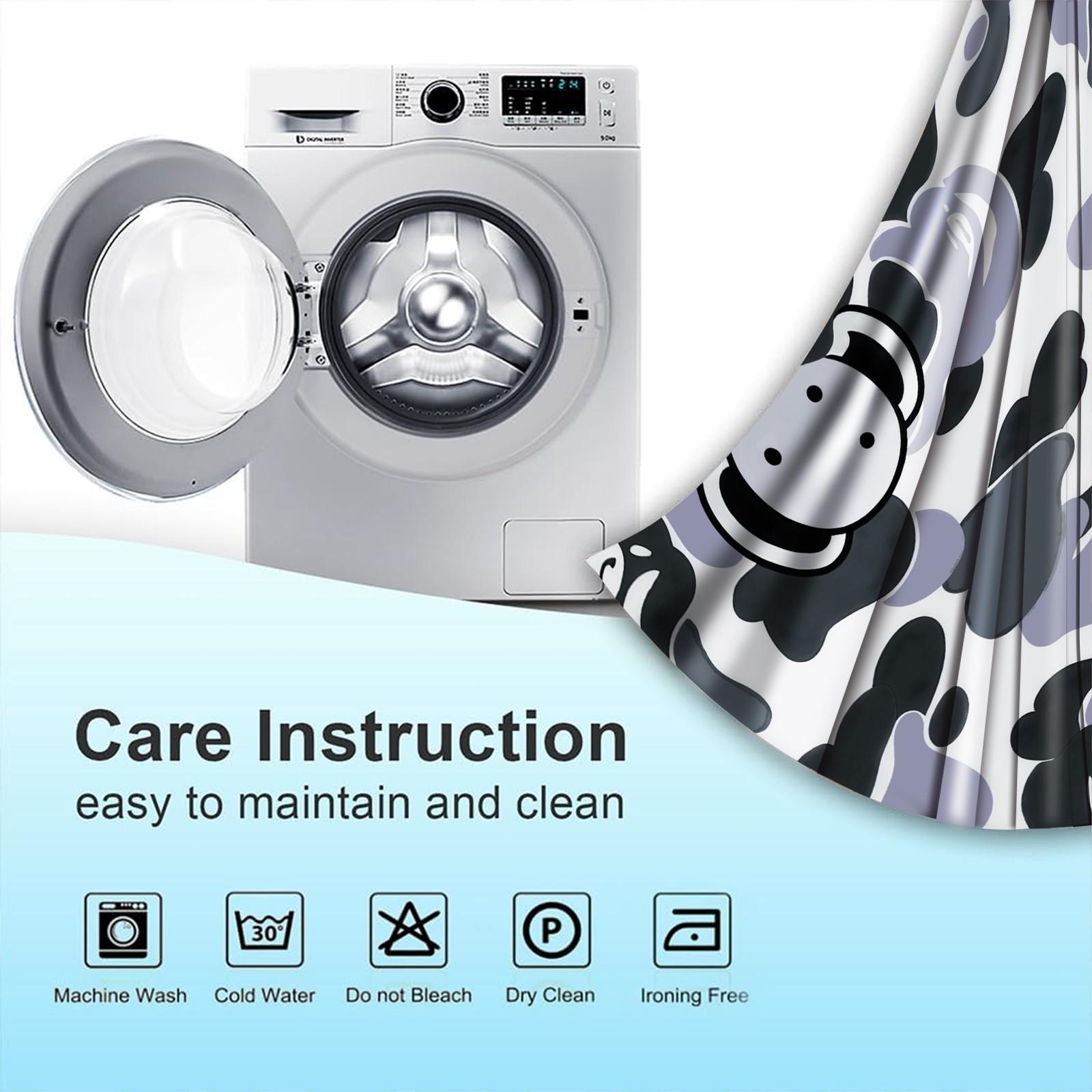 2 PCS Cartoon Camouflage Anime Style Blackout Curtains, Youthful Personalized Decorative Window Curtains, Easy to Open & Install, 85% Blackout Rate, Perfect Housewarming Christmas Birthday Gift for Teens & Trendy Toy Lovers