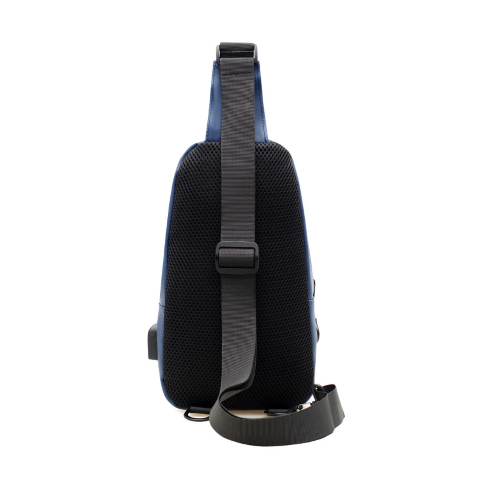 2026 New Minimalist Casual Sling Bag for Men, Fashion PU Leather Chest Bag, Lightweight Waterproof Crossbody Shoulder Bag, Trendy Durable Design Perfect for Daily Commute, Travel, Shopping, Outdoor Activities & Everyday Street Style,summervibes