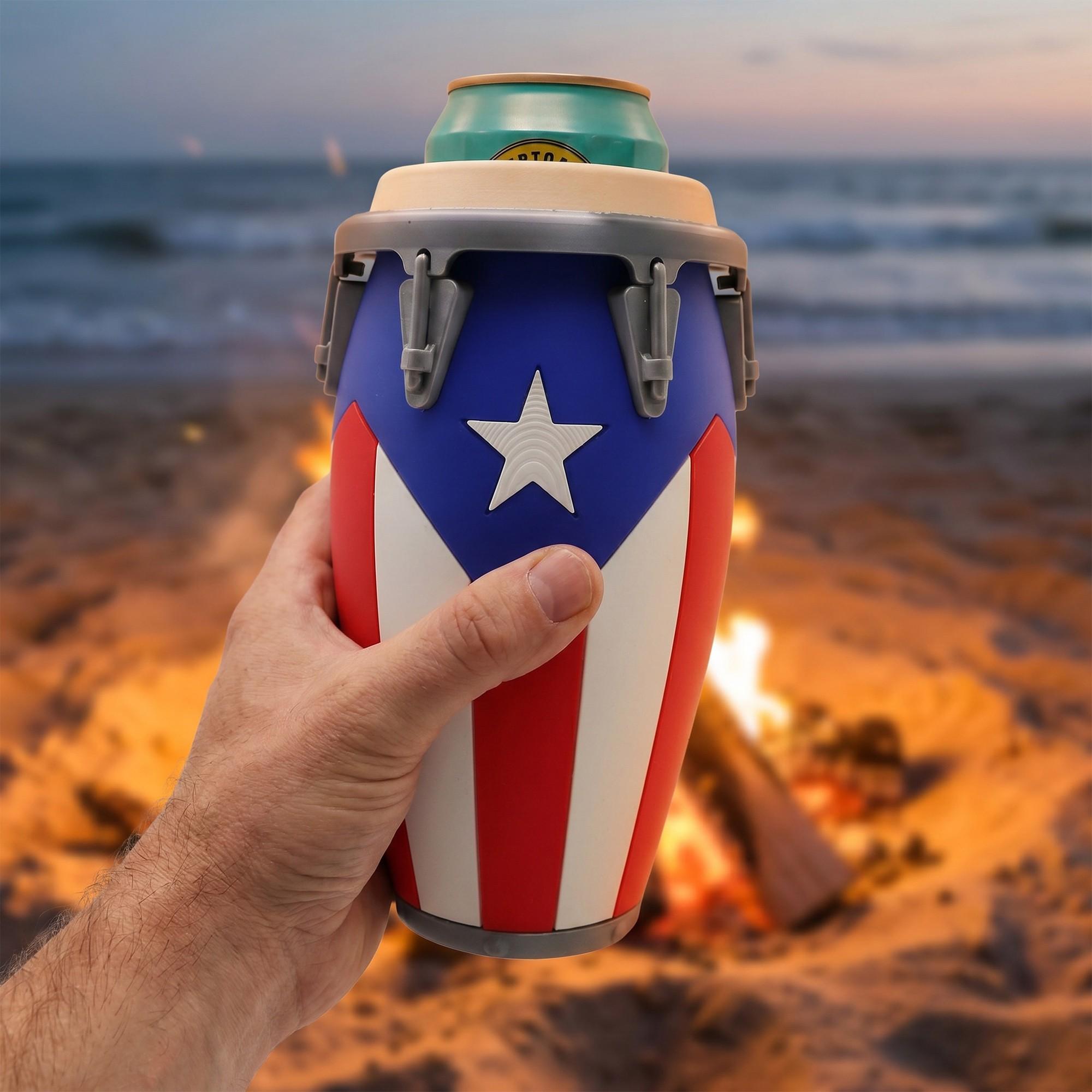Conga Style Can Holder, 3D Printed 12oz Can Stand, Portable Drink Carrier, Unique Beverage Rack, Perfect for Parties and Festivals Conga Style Can Holder, 3D Printed 12oz Can Stand, Portable Drink Carrier, Unique Beverage Rack, Perfect for Parties and Festivals