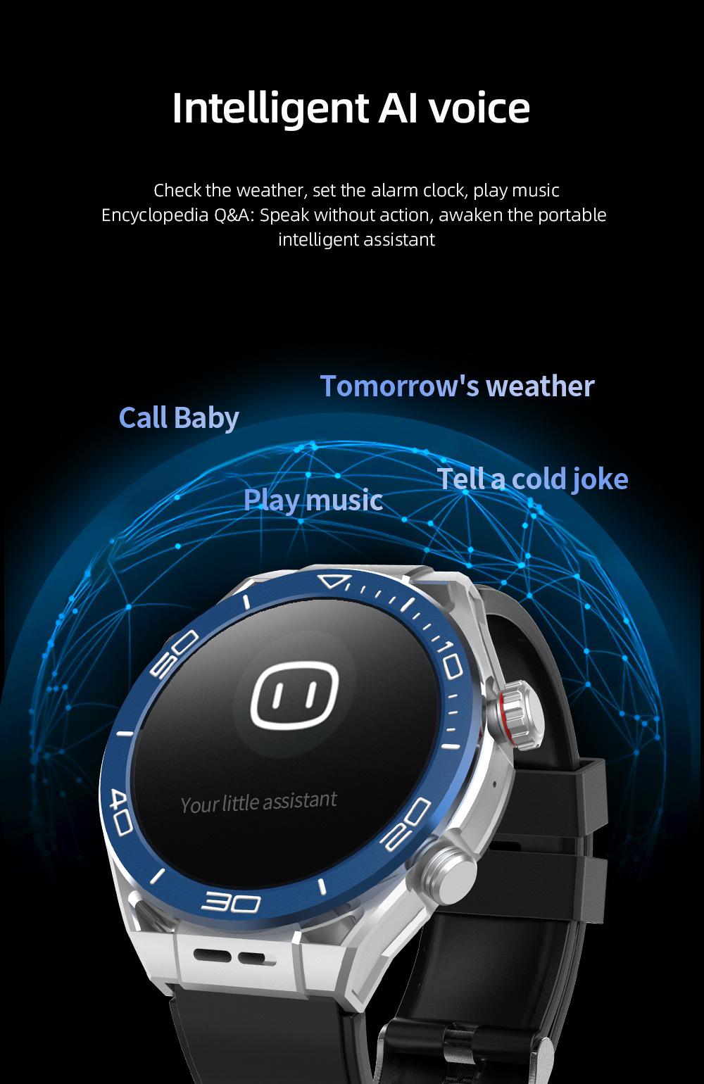 1.52in Round Screen Metal Smartwatch - Card-Slot Wearable Tech Device, Foreign Trade Version 2+16G Single Camera Digital Camera, X5 Model Health Tracker, Hot TikTok Party Toy