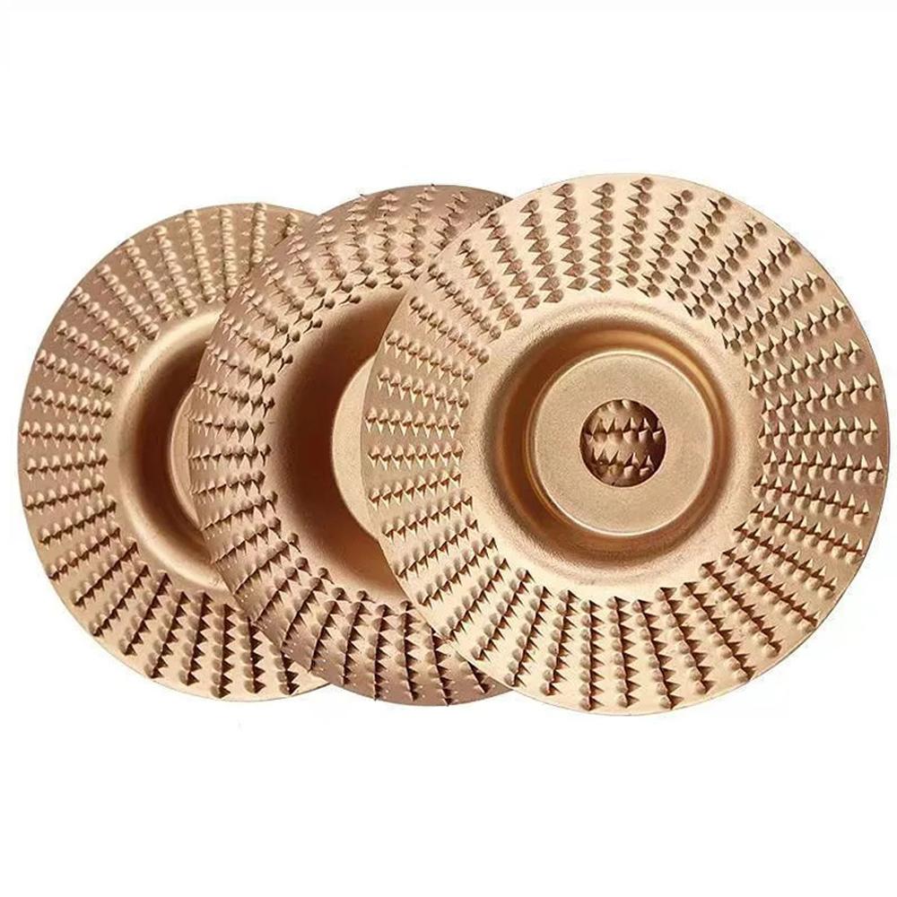 Professional Wood Carving Disc, High-Precision Angle Grinder Attachment, Multi-Function Sharpening & Cutting Tool for Wood Shaping, Durable Milling Sanding Disc with Adapter, Efficient Woodworking Accessory