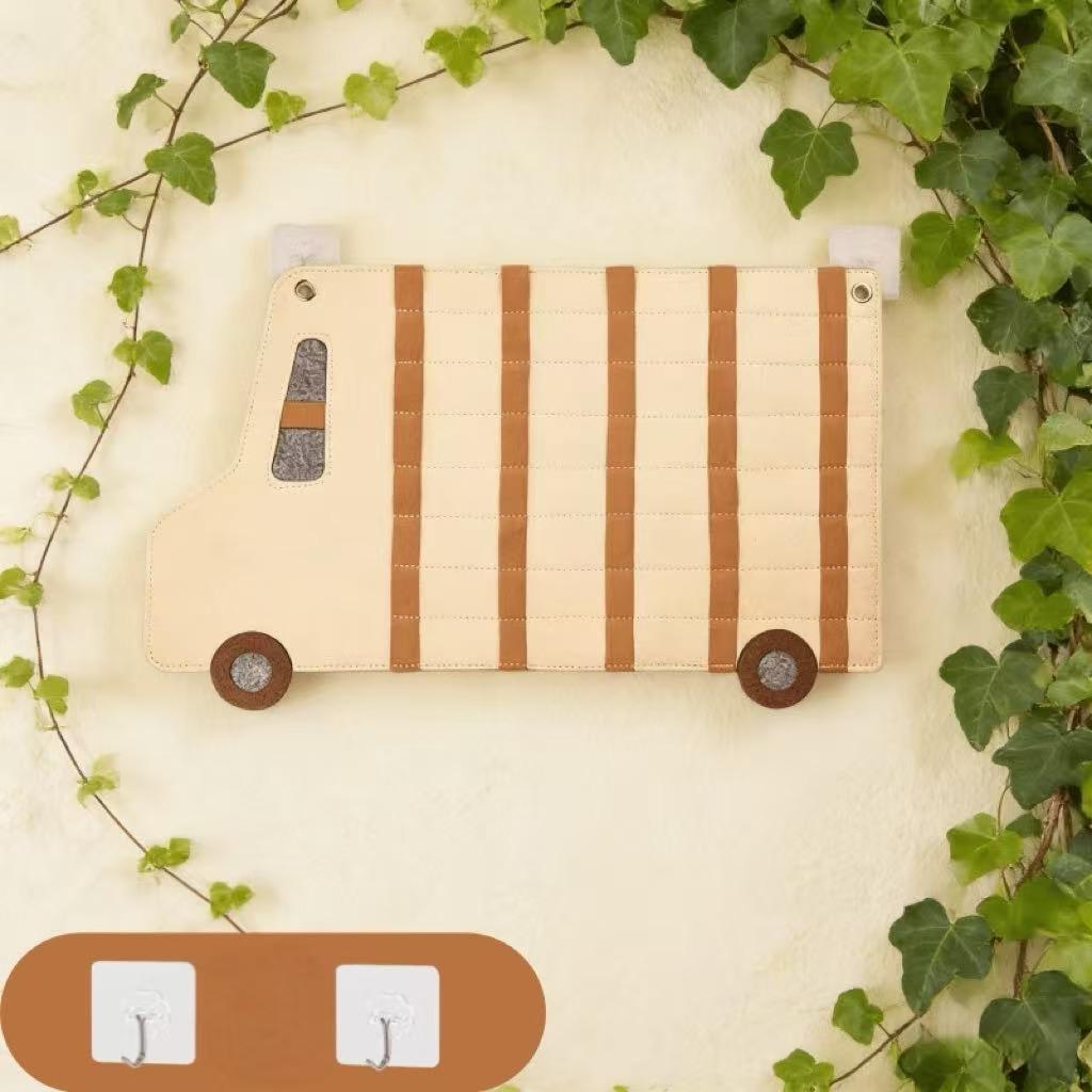 Storage Bag for 1:64 Scale Cars, Small Car Organizer, Toy Car Display Wall Rack, Fashionable Home Decor, Bedroom and Car Interior Accessory