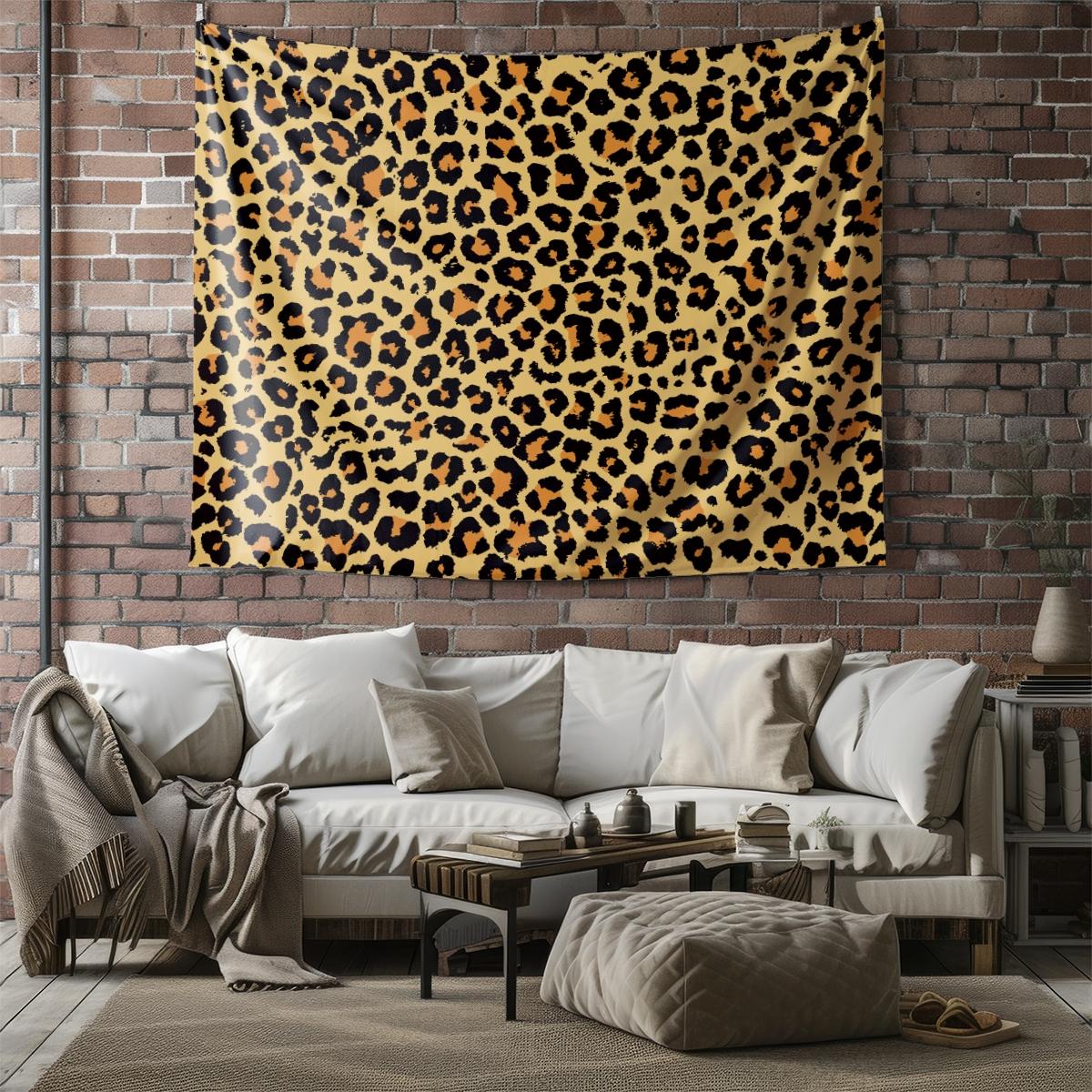 Leopard Print Tapestry, Multiple Styles, Soft Lightweight Durable, Wall Hanging Decor for Bedroom Living Room, Suitable for All People, Ideal Gift Choice