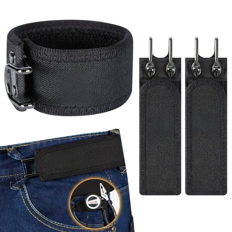Unisex Elastic Belt – 2026 Summer Tactical Metal Hook, Patented No-Buckle Invisible Design, Soft Adjustable Waistband, EDC Everyday Carry – Fathers Day Gift summerwins Belt -YY2
