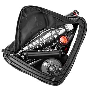 ROCKBROS Bike Triangle Frame Bag, Bike Triangle Bag, with Two Side Pockets, 1.5L